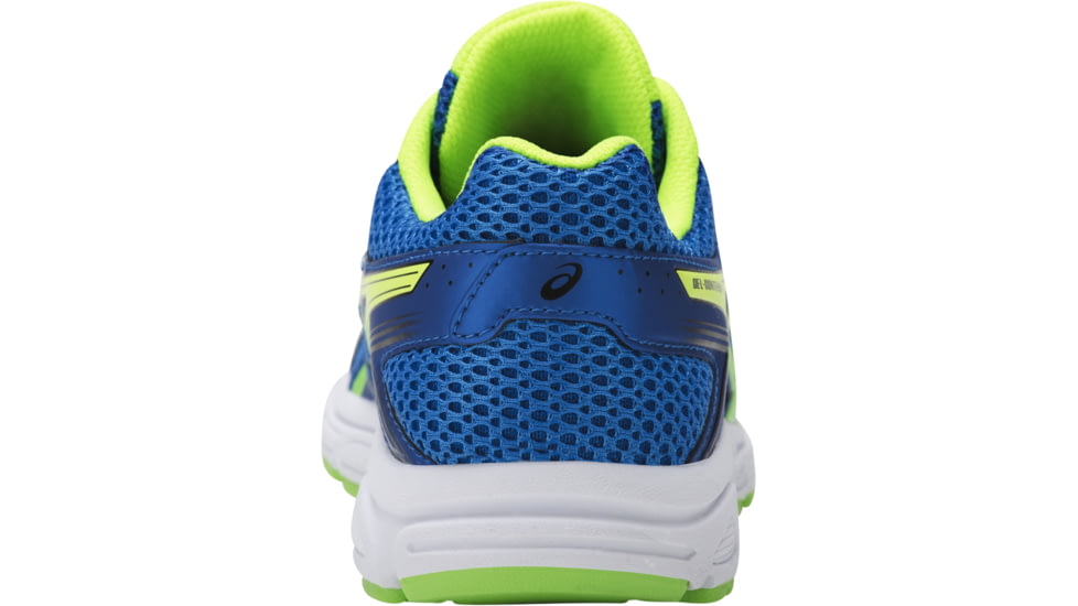 Asics GEL-Contend 4 GS Shoes - Kids, Directoire Blue/Green/Safety Yellow, Medium, 2 US C707N.4385-2