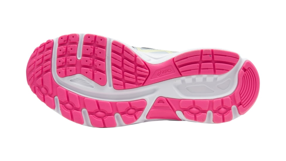 Asics GEL-Contend 4 GS Shoes - Kids, Mid Grey/Limelight/Hot Pink, Medium, 7 US C707N.9685-7