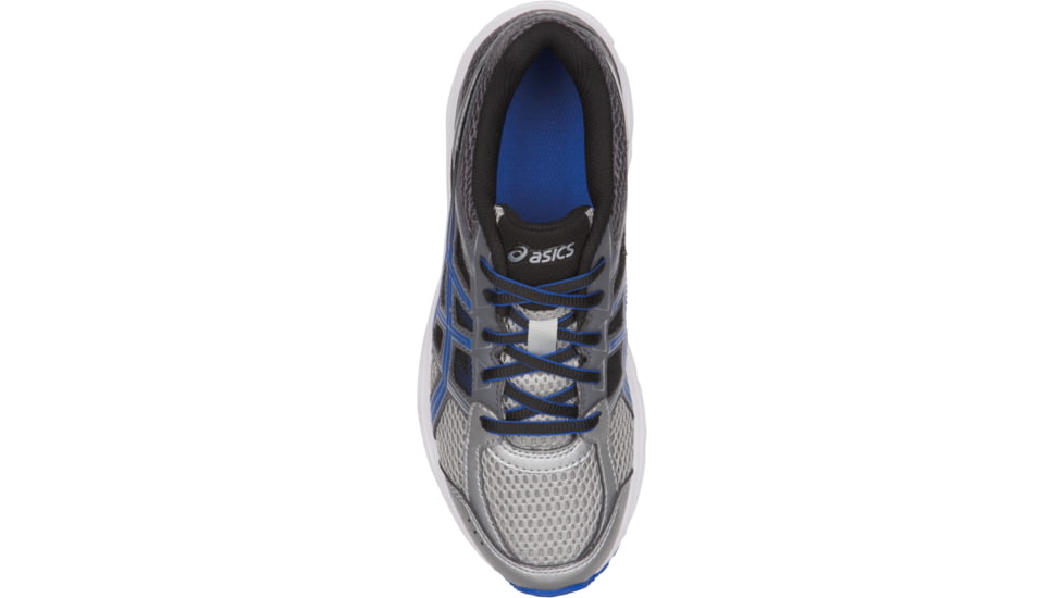 Asics GEL-Contend 4 GS Shoes - Kids, Silver/Victoria Blue/Carbon, Medium, 6 US C707N.9345-6