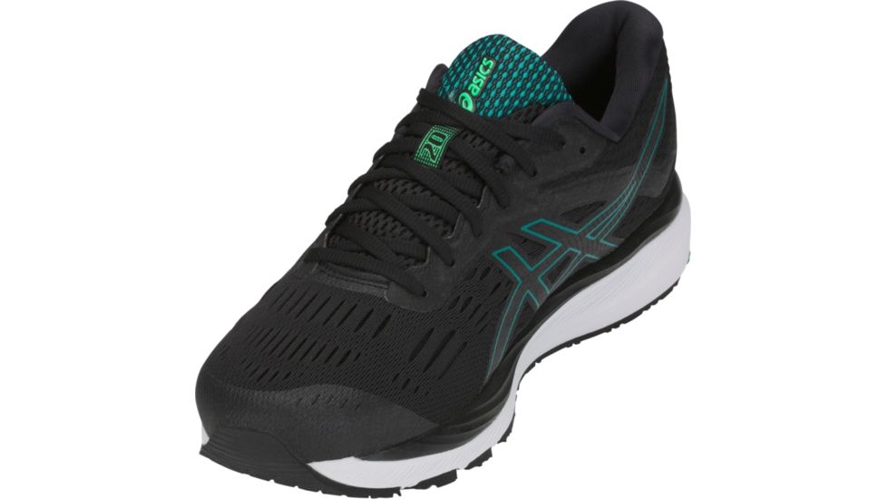 Asics GEL-Cumulus 20 - Mens, Black/Beryl, 9, Medium, 1011A008.003-9