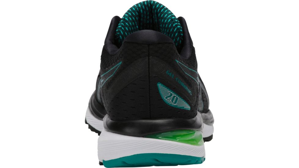 Asics GEL-Cumulus 20 - Mens, Black/Beryl, 9, Medium, 1011A008.003-9