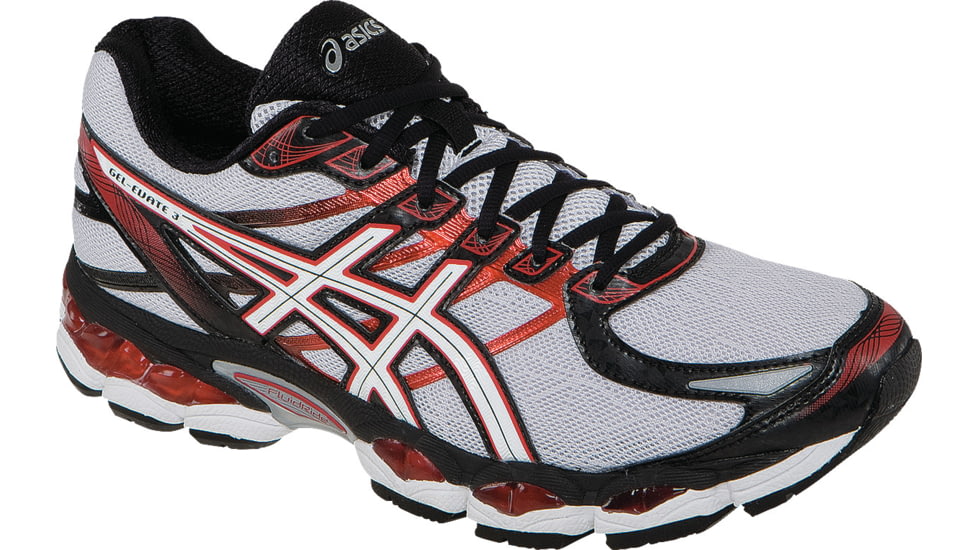 Gel-Elevate 3 Road Running Shoe - Mens-Lightning/White/Red-Medium-10