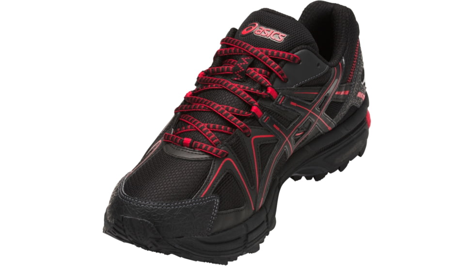 Asics GEL-Kahana 8 Trail Running Shoes - Men's, Black/Classic Red/Phantom, Medium, 10 US T6L0N.9023-10