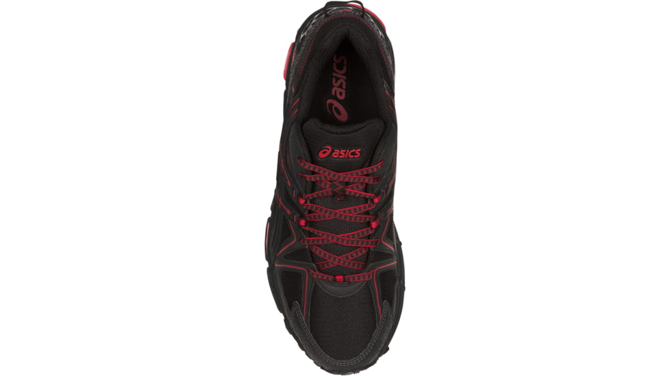 Asics GEL-Kahana 8 Trail Running Shoes - Men's, Black/Classic Red/Phantom, Medium, 10 US T6L0N.9023-10