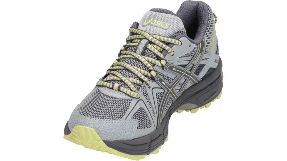 Asics GEL-Kahana 8 Trail Running Shoes - Women's, Mid Grey/Carbon/Limelight, Medium, 7.5 US T6L5N.9697-7.5