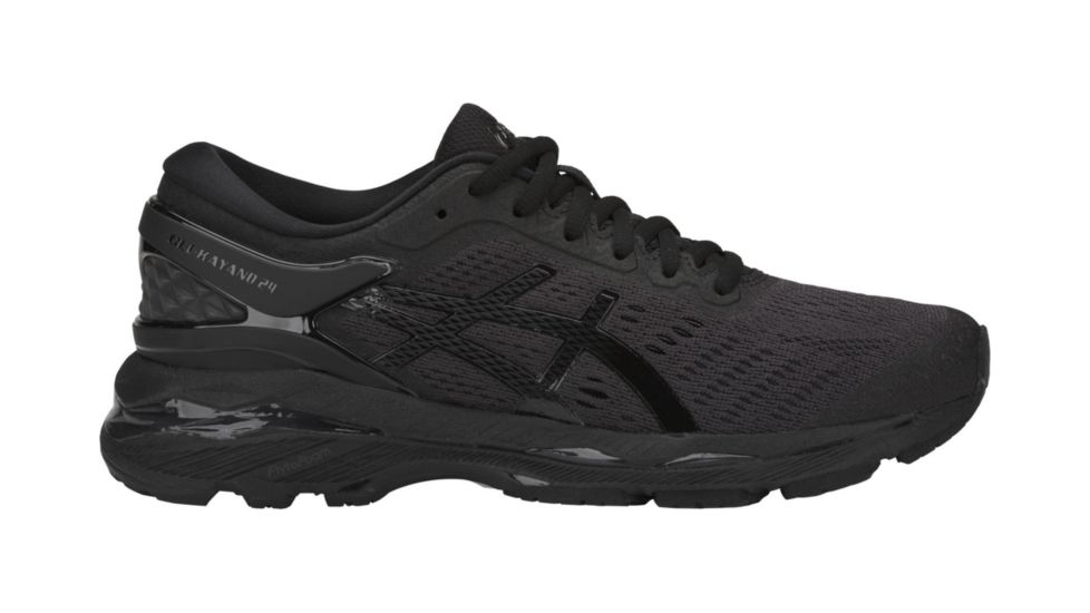 Asics GEL-Kayano 24 Road Running Shoes - Women's, Carbon/Carbon/Black, Medium, 10 US T799N.9090-10