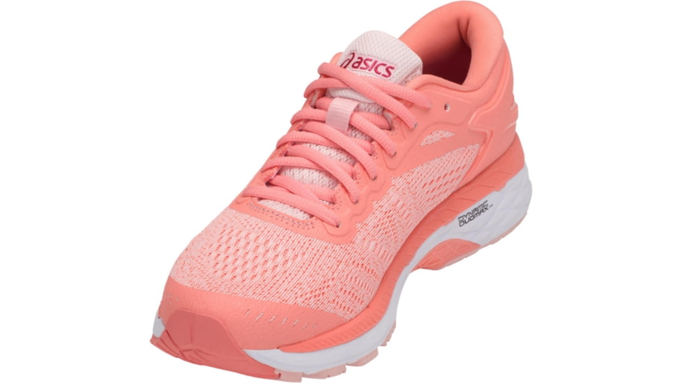 Asics GEL-Kayano 24 Road Running Shoes - Women's, Seashell Pink/White/Begonia Pink, Medium, 10 US T799N.1701-10