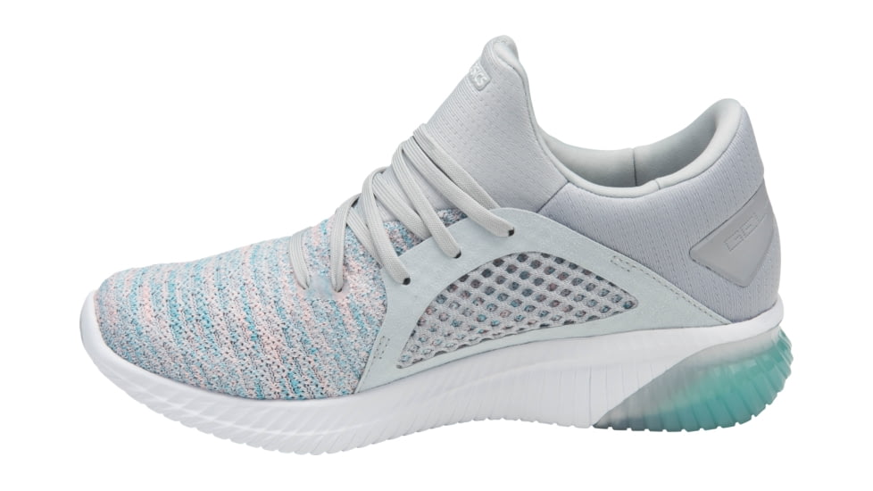 Asics GEL-Kenun Knit Road Running Shoes - Women's, Aruba Blue/Glacier Grey/White, Medium, 10 US T882N.8896-10