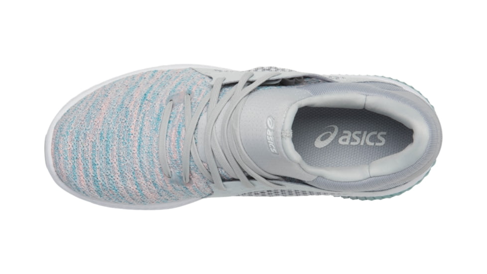Asics GEL-Kenun Knit Road Running Shoes - Women's, Aruba Blue/Glacier Grey/White, Medium, 10 US T882N.8896-10