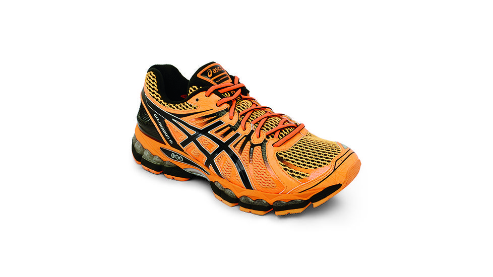 Asics Gel-Nimbus 15 Road Running Shoe - Men's-Orange/Black-12 US-Medium