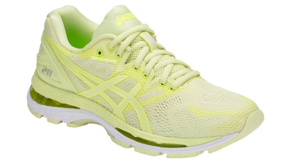 Asics GEL-Nimbus 20 Road Running Shoes - Women's, Limelight/Limelight/Safety Yellow, Medium, 10 US T850N.8585-10