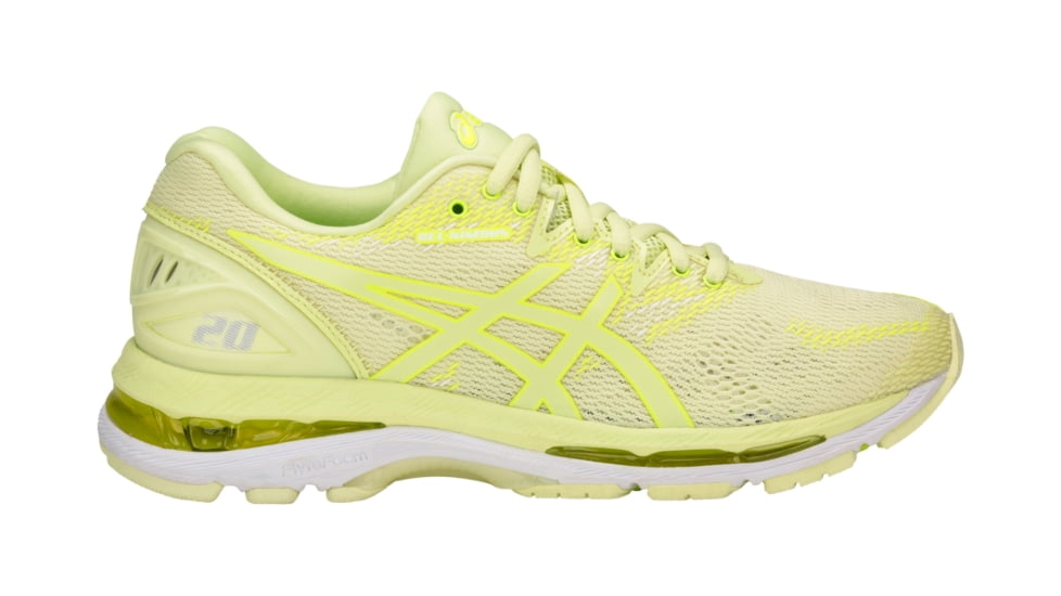 Asics GEL-Nimbus 20 Road Running Shoes - Women's, Limelight/Limelight/Safety Yellow, Medium, 10 US T850N.8585-10