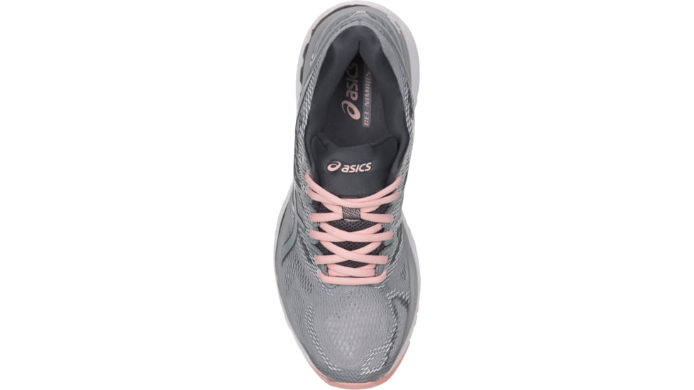 Asics GEL-Nimbus 20 Road Running Shoes - Women's, Mid Grey/Mid Grey/Seashell Pink, Medium, 10 US T850N.9696-10