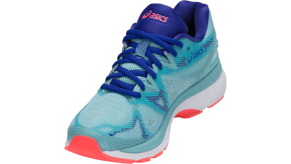 Asics GEL-Nimbus 20 Road Running Shoes - Women's, Porcelain Blue/White/ASICS Blue, Medium, 10 US T850N.1401-10
