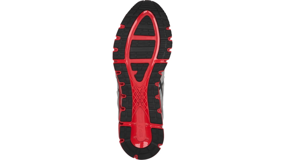 Asics GEL-Quantum 180 2 MX Road Running Shoes - Men's, Glacier Grey/Phantom/Fiery Red, Medium, 12 US T837N.9616-12
