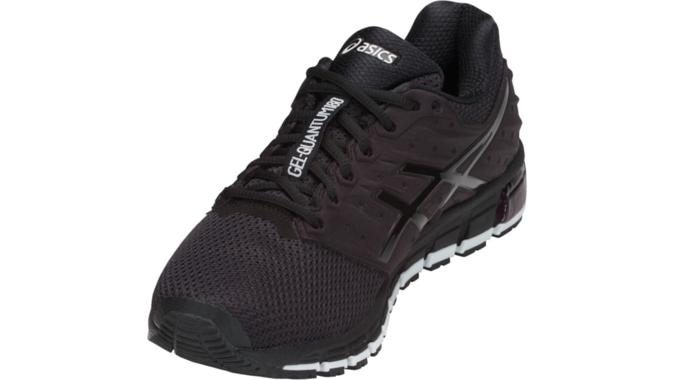 Asics GEL-Quantum 180 2 MX Road Running Shoes - Men's, Phantom/Black/White, Medium, 8 US T837N.1690-8