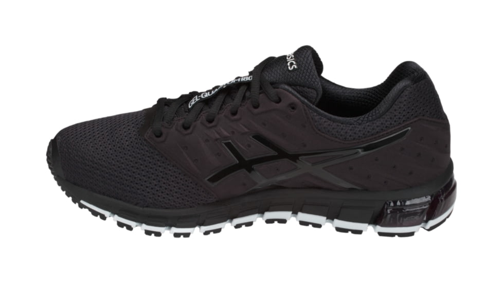 Asics GEL-Quantum 180 2 MX Road Running Shoes - Men's, Phantom/Black/White, Medium, 8 US T837N.1690-8