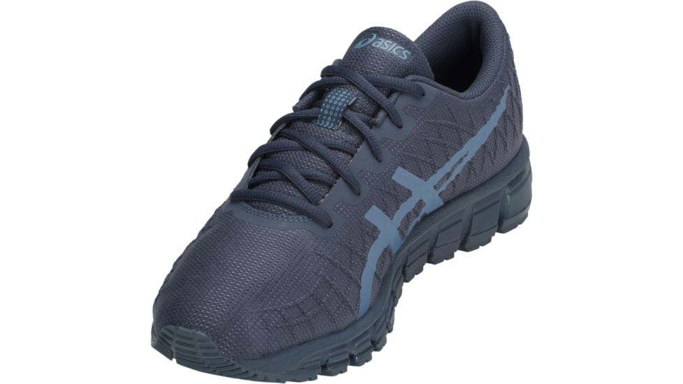 Asics GEL-Quantum 180 4 - Mens, Tarmac/Steel Blue, 10.5, Medium, 1021A104.021-10.5