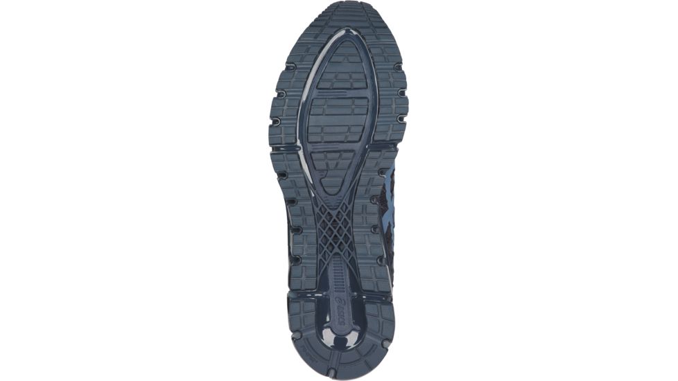 Asics GEL-Quantum 180 4 - Mens, Tarmac/Steel Blue, 10.5, Medium, 1021A104.021-10.5