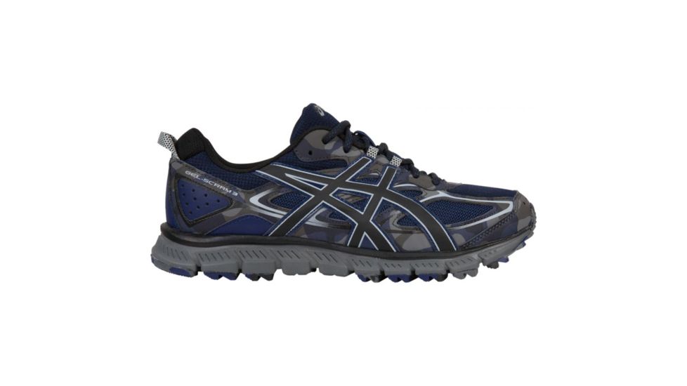 Asics Gel-Scram 3 Trail Running Shoe - Men's-Indigo Blue-Medium-8