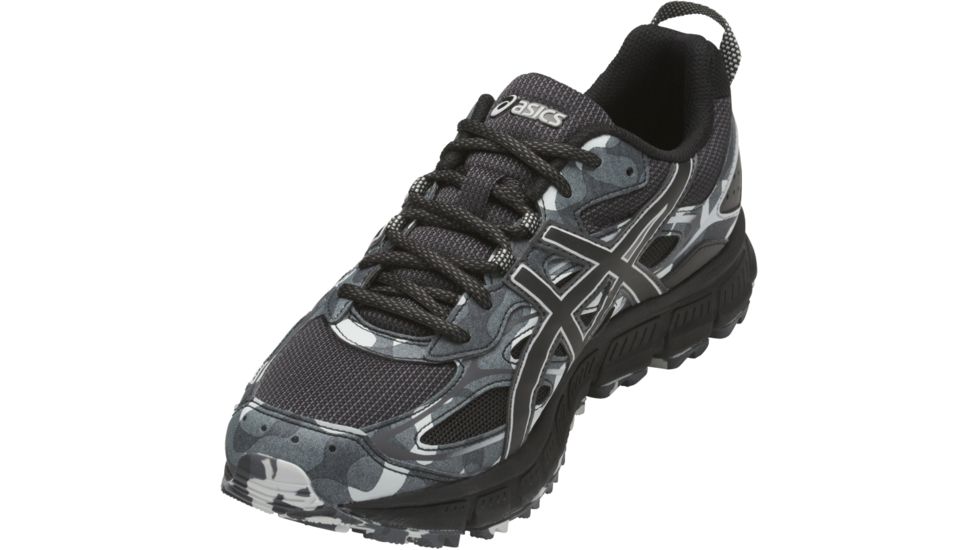 Asics GEL-Scram 3 Trail Running Shoes - Men's, Black/Black/Glacier Grey, Medium, 7.5 US T6K2N.9090-7.5