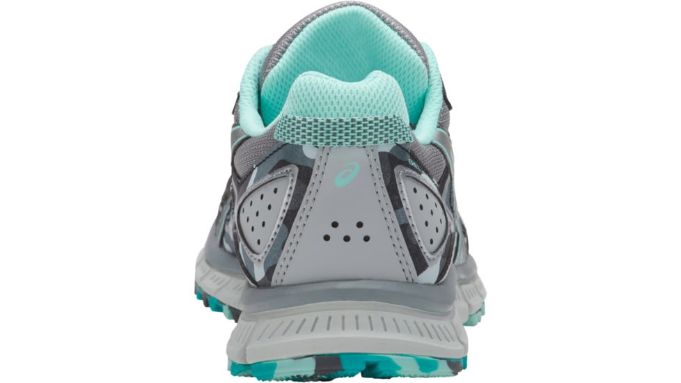 Asics GEL-Scram 3 Trail Running Shoes - Women's, Stone Grey/Silver/Aruba Blue, Medium, 6.5 US T6K7N.1193-6.5