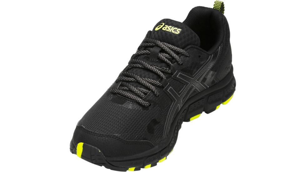 Asics GEL-Scram 4 Trail Running Shoes - Men's, Black/Black, Medium, 9.5 US, 1011A045.001-9.5