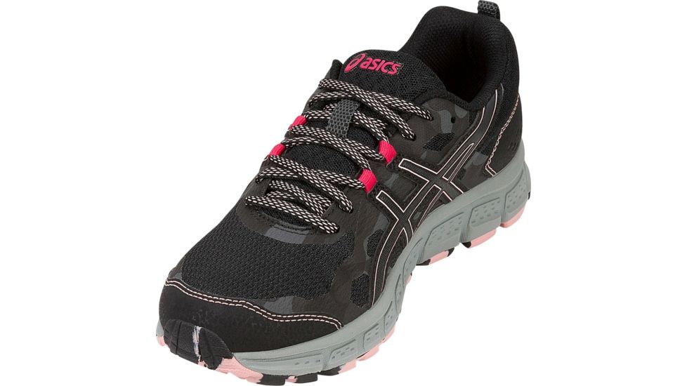 Asics GEL-Scram 4 Trail Running Shoes - Womens, Black/Dark Grey, Medium, 6.5 US, 1012A039.001-6.5