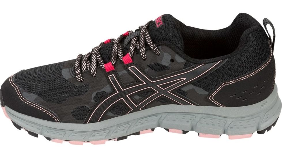 Asics GEL-Scram 4 Trail Running Shoes - Womens, Black/Dark Grey, Medium, 6.5 US, 1012A039.001-6.5