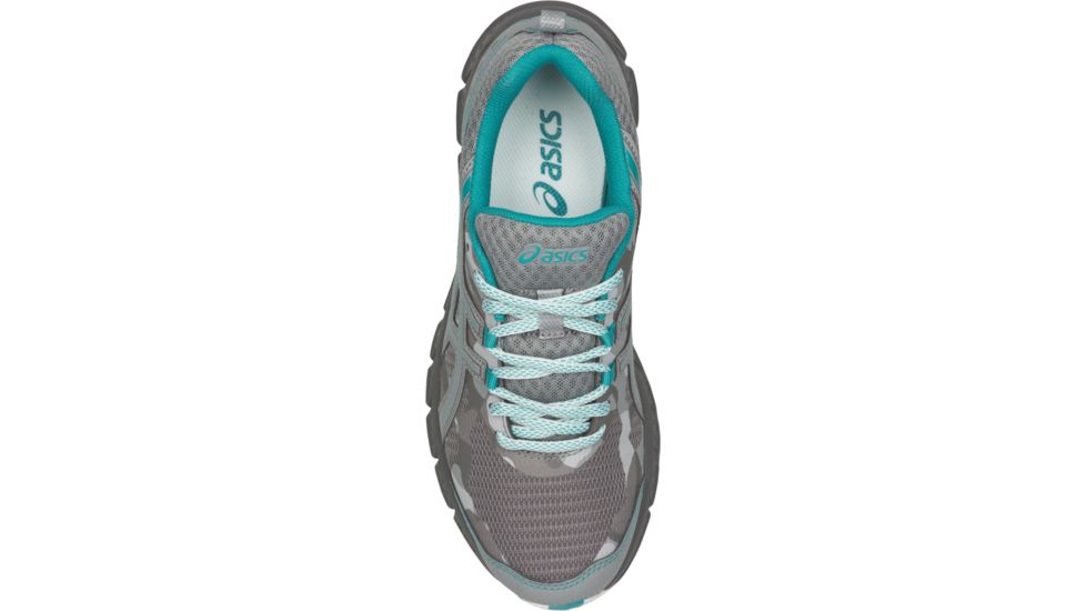 Asics GEL-Scram 4 Trail Running Shoes - Womens, Mid Grey/Lagoon, Medium, 9 US, 1012A039.020-9