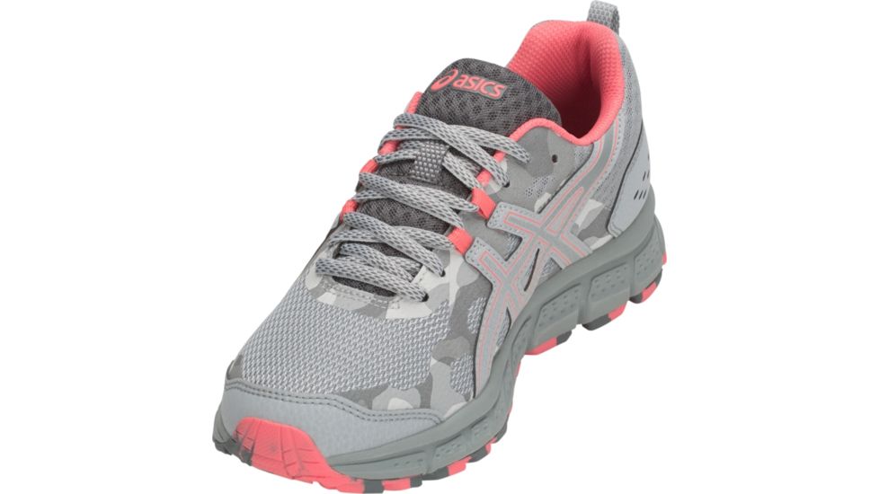 Asics GEL-Scram 4 - Womens, Mid Grey/Stone Grey, 9.5, Medium, 1012A039.021-9.5
