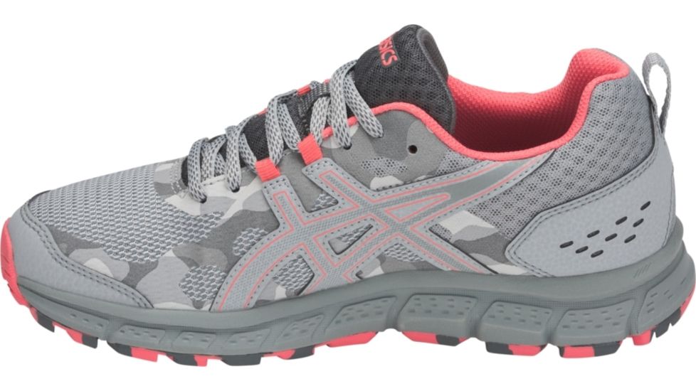 Asics GEL-Scram 4 - Womens, Mid Grey/Stone Grey, 9.5, Medium, 1012A039.021-9.5