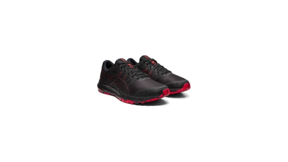 Asics Gel-Scram 5 Running Shoes - Mens, Black/Speed Red, Medium, 7, 1011A559-001-7