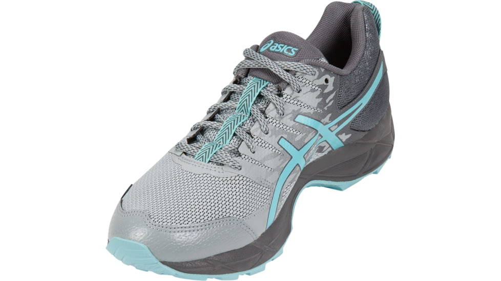 Asics GEL-SONOMA 3 Trail Running Shoes - Women's, Midgrey/Aqua Splash/Carbon, Medium, 7.5 US T774N.9667-7.5