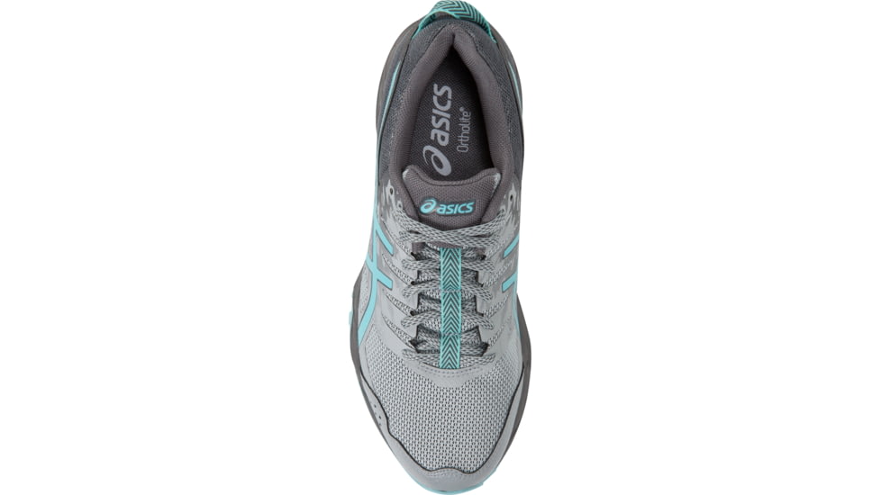 Asics GEL-SONOMA 3 Trail Running Shoes - Women's, Midgrey/Aqua Splash/Carbon, Medium, 7.5 US T774N.9667-7.5