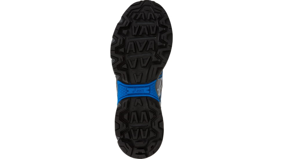 Asics GEL-Venture 6 Trail Running Shoes - Men's, Aluminum/Black/Directoire Blue, Extra Wide, 10 US T7G3N.9690-10