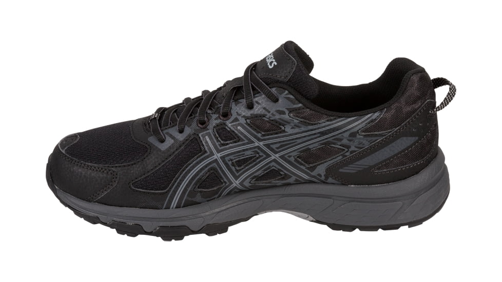 Asics GEL-Venture 6 Trail Running Shoes - Men's, Black/Phantom/Mid Grey, Extra Wide, 10 US T7G3N.9016-10