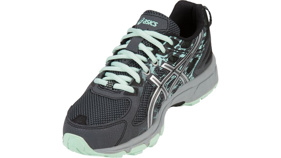 Asics GEL-Venture 6 Trail Running Shoes - Women's, Castlerock/Silver/Honeydew, Medium, 8 US T7G6Q.9793-8
