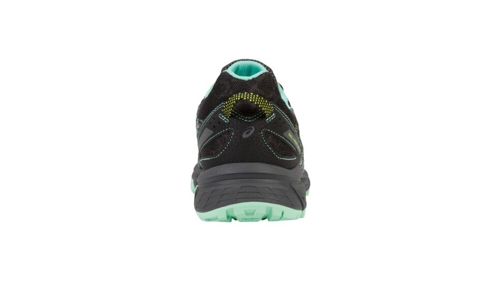 Asics GEL-Venture 6 Trail Running Shoes - Womens, Black/Carbon/Neon Lime, Wide, 6.5 US, T7G7N.9097-6.5