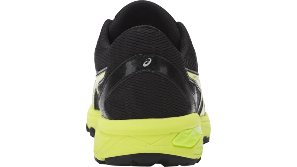 Asics GT-1000 6 GS Shoes - Kids , Black/Energy Green/Silver, Medium, 3 US C740N.9077-3