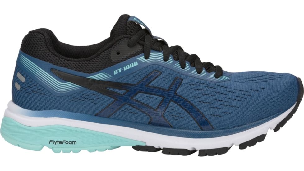 Asics GT-1000 7 - Womens, Grand Shark/Black, 7.5, Medium, 1012A030.401-7.5