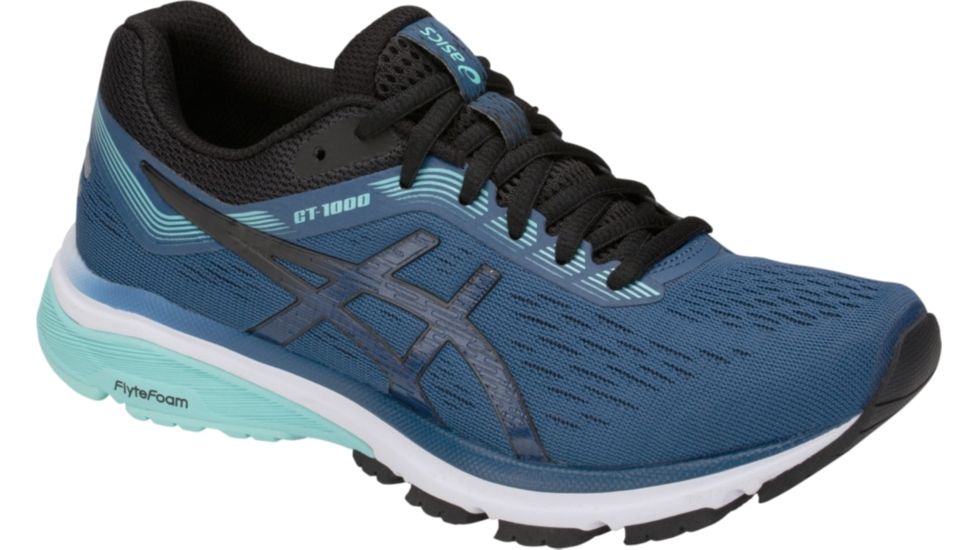 Asics GT-1000 7 - Womens, Grand Shark/Black, 7.5, Medium, 1012A030.401-7.5