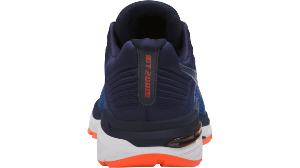 Asics GT-2000 6 Road Running Shoes - Men's, Imperial/Indigo Blue/Shocking Orange, Medium, 10 US T805N.4549-10