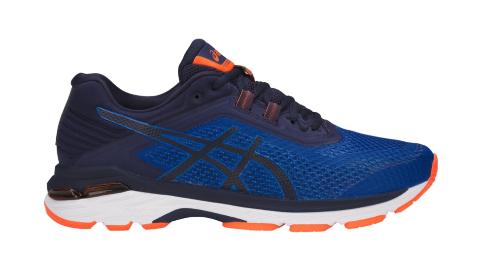 Asics GT-2000 6 Road Running Shoes - Men's, Imperial/Indigo Blue/Shocking Orange, Medium, 10 US T805N.4549-10