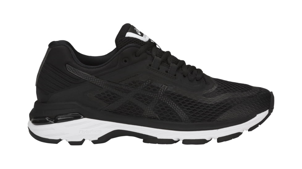 Asics GT-2000 6 Road Running Shoes - Women's, Black/White/Carbon, Medium, 10 US T855N.9001-10