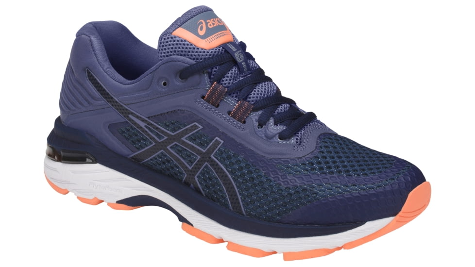 Asics GT-2000 6 Women's Road Running Shoe, Indigo Blue/Indigo Blue/Smoke Blue, 6 US, T855N.4949-6
