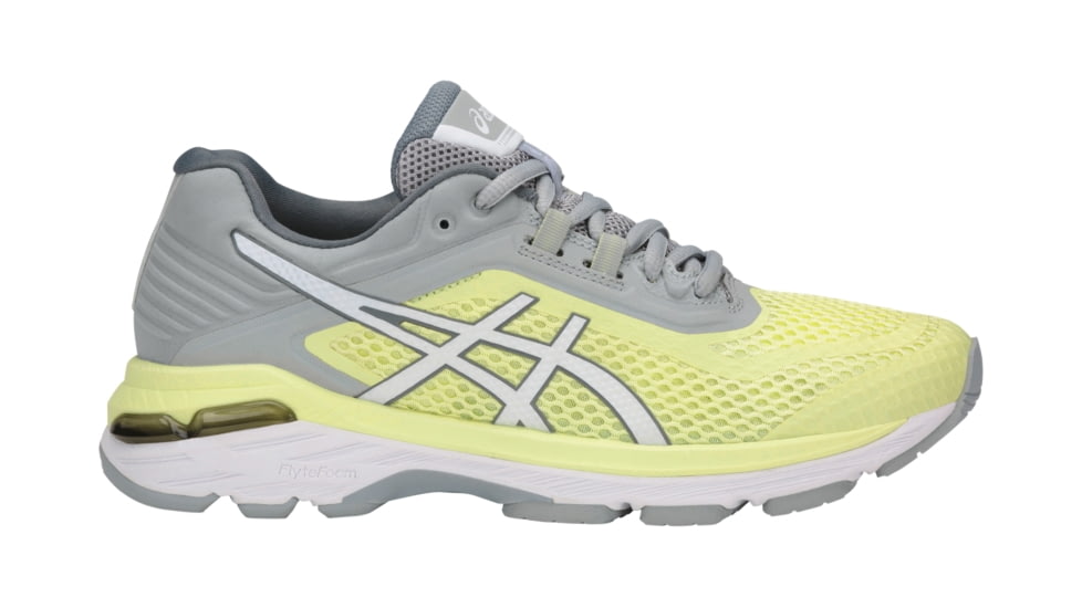Asics GT-2000 6 Road Running Shoes - Women's, Limelight/White/Mid Grey, Medium, 10 US T855N.8501-10