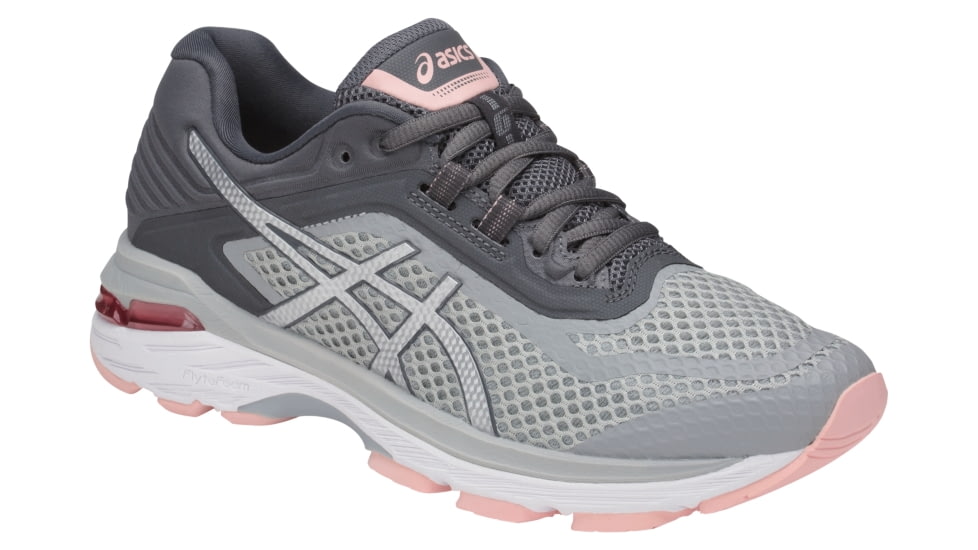 Asics GT-2000 6 Road Running Shoes - Women's, Mid Grey/Silver/Carbon, Medium, 10 US T855N.9693-10