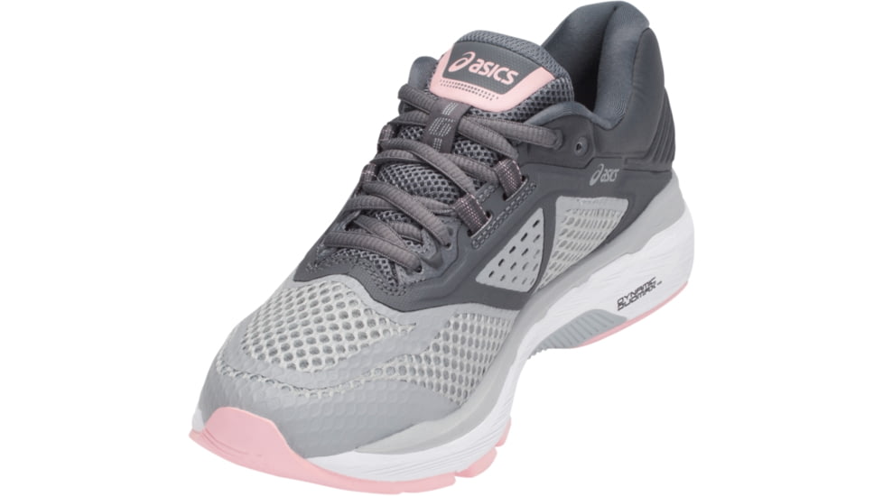 Asics GT-2000 6 Road Running Shoes - Women's, Mid Grey/Silver/Carbon, Medium, 10 US T855N.9693-10