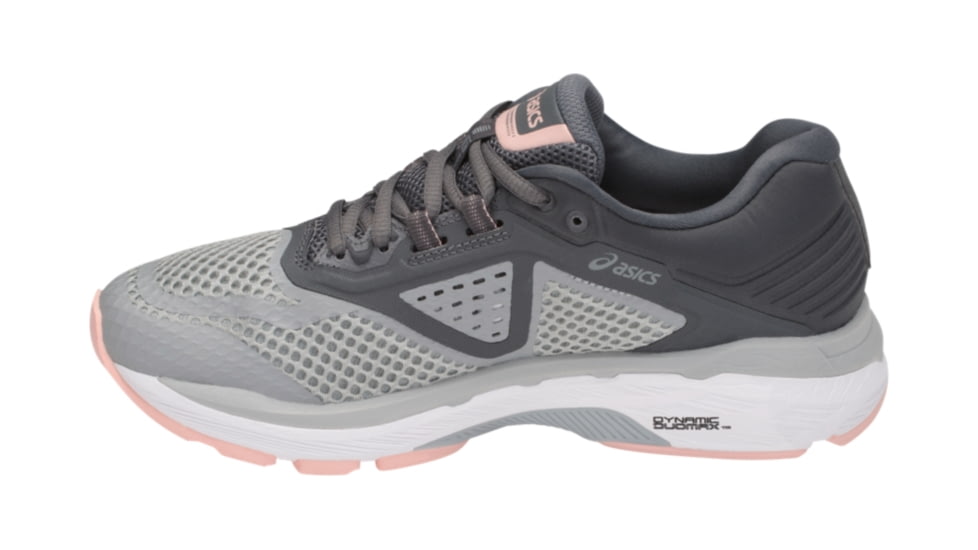 Asics GT-2000 6 Road Running Shoes - Women's, Mid Grey/Silver/Carbon, Medium, 10 US T855N.9693-10